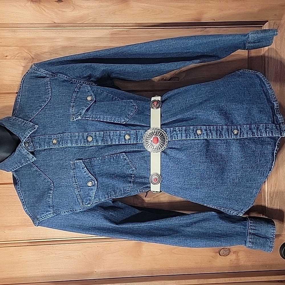 Wrangler Denim Snap Down